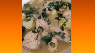 tinolang manok wmalunggay [upl. by Nicolis]