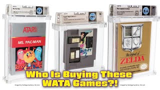 Who Is Buying the Expensive SEALED and Graded Wata Games [upl. by Wolsky]