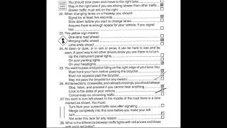 CA DMV Written Test For License amp Driving Permit Exam Part 2 [upl. by Ocker]