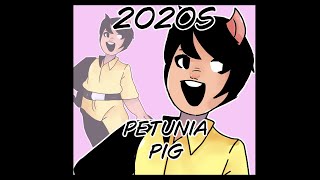 2020s Petunia Pig Speedpaint [upl. by Enilesoj]