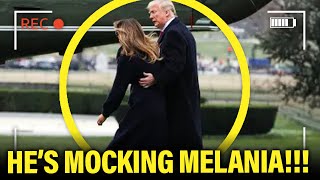 Trump Tries to HUMILIATE Melania as She REFUSES to be Near Him [upl. by Bodwell148]