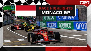 F1 RACE HIGHLIGHTS Monaco Grand Prix [upl. by Acinemod909]