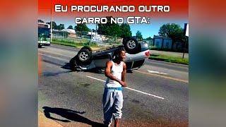 1 HORA DE MEMES EM IMAGENS  EU PROCURANDO OUTRO CARRO NO GTA  10 [upl. by Dacia]