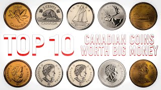 Top 10 Most Valuable Coins in Circulation  Rare Pennies Nickels Dimes amp Quarters Worth Money [upl. by Khudari771]