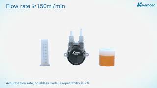 Kamoer KPK200 peristaltic pump provide cleaning solutions for washing dishes kamoer [upl. by Cowan]