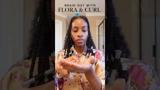 The best braid out with new products Big and fluffy naturalhair  newproducts naturalhairstyles [upl. by Leitnahs]