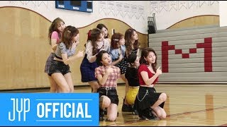 TWICE quotLIKEYquot MV BEHIND [upl. by Kalam]