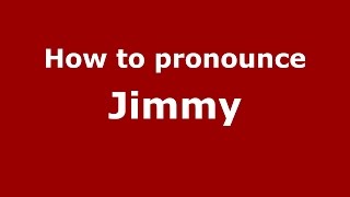 How to pronounce Jimmy GermanyGerman  PronounceNamescom [upl. by Dream]