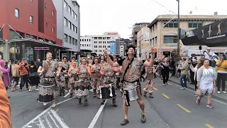 BAY BATUCADA 2021 Cuba Dupa The parade in Wellington New Zealand Pt1 [upl. by Cloutman798]