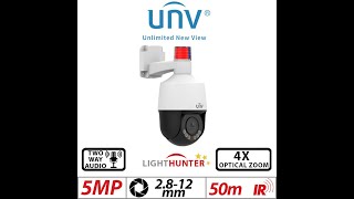 UNIVIEW PTZ 5MP IP POE AUTO TRACKING AI DETECTION IPC675LFWAX4DUPKCVG UNBOXING [upl. by Plume]