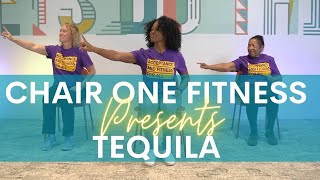 Chair Workout to Tequila Chair One Fitness [upl. by Eyahs]