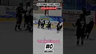 0 Willemse Save of the year youtube shorts hockey goalie icehockey canada usa short [upl. by Yticilef]