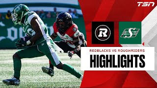 CFL WEEK 17 Ottawa Redblacks vs Saskatchewan Roughriders FULL HIGHLIGHTS [upl. by Anaert140]