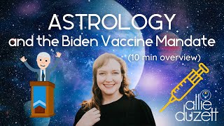 The Astrology of the Biden Mandate Announcement 10 Minute overview [upl. by Atekahs]