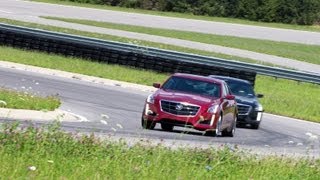 2014 Cadillac CTS VSport  Track Tested in Michigan [upl. by Nadine317]