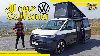 New T7 Volkswagen California first look  Best Vanlife VW camper yet [upl. by Butcher]