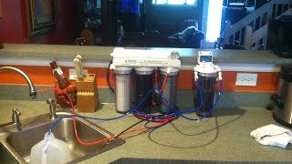 BRS 5 Stage Chloramines Plus RODI System Quick amp Easy Non Permanent Setup [upl. by Ayhtnic862]