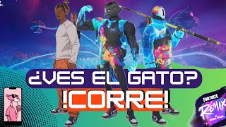 El Gato Necio en Fortnite con Momentos Impactantes  Suspenso Total [upl. by Elynad360]