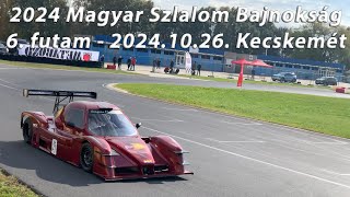 2024 Magyar Szlalom Bajnokság  6 futam  20241026 Kecskemét  BRC B59 YT ENGSUB available [upl. by Ynottirb]