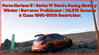 Forza Horizon 5  Ramis Racing History 11 Winter  Trailblazer  Barranco  A Class  36575 Sec [upl. by Kieffer629]