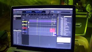 Using Midi to Control Band Lighting  DMXIS  DIGITAL PERFORMER [upl. by Odnomra]