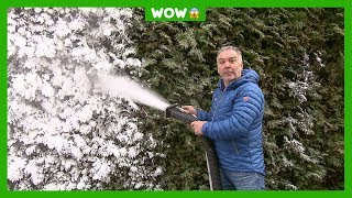 Deze man maakt sneeuw voor de Winterspelen [upl. by Seka248]