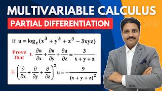 PARTIAL DIFFERENTIATION MULTIVARIABLE CALCULUS LECTURE 15 IN HINDI TIKLESACADEMY [upl. by Braunstein]