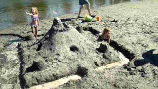 Birch Bay sandcastle [upl. by Natanoy332]