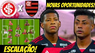 PROVÁVEL ESCALAÇÃO DO FLAMENGO FILIPE LUÍS MUDA O TIME PENSANDO NAS DECISÕES [upl. by Juanita603]