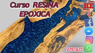 Curso RESINA Epoxica Intermedio Mexico [upl. by Correna]