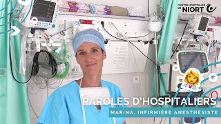 PAROLES DHOSPITALIERS  Marina infirmière anesthésiste IADE [upl. by Attevaj]