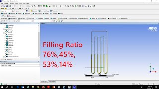 How to Set Filling Ratio in Pulsating Heat Pipe  CFD Analysis of Heat Pipe  Filling Ratio [upl. by O'Neil]