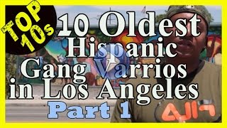 Top 10 Oldest Hispanic Latino street gangs varrios in Los Angeles with Alex Alonso Pt1of 2 [upl. by Llenrup]