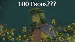 What happens when you bring 100 hotfooted frogs to Hateno Village [upl. by Ruben534]