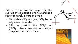 Chemistry Vignettes Chemistry of Carbon and Silicon [upl. by Malha]