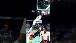 LeBron James gets posterized in the Olympic gold medal basketball game lebronjames [upl. by Leynad]