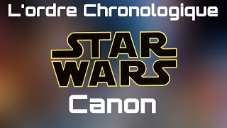 Lordre chronologique  Star Wars canon [upl. by Nalra]