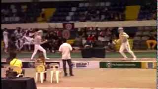 UAAP Season 76 Fencing Ateneo vs UE Mens Sabre Team Finals [upl. by Kovacev]