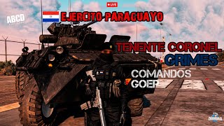 65  TEN CEL GRIMES COMANDOS GOEP  EJERCITO PARAGUAYO  ABCD ROLEPLAY  GTA RP [upl. by Imena]