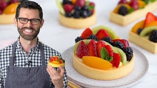 The BEST Fruit Tart Recipe [upl. by Arvo800]