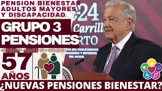 🤑GRUPO 3 DH OCTUBRE Y NOVIEMBRE REGISTROS APOYO BIENESTAR PAGOS DOBLES 57 AÑOS AMLO PENSIONES🤔 [upl. by Pricilla]