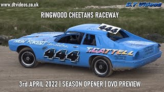 Ringwood Cheetahs Raceway  2022 Season Opener  342022  DVD Preview [upl. by Oric]