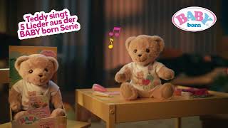 🧸💕 Singender Teddy Dein musikalischer Kuschelfreund  BABY born [upl. by Laird968]