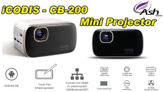 iCODIS  CB200 Mini Projector [upl. by Hsina]