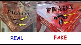 Prada perfume real vs fake How to spot original Prada paradoxe eau de parfum [upl. by Jowett]