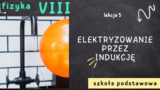 Fizyka 8 Lekcja 5  Elektryzowanie przez indukcję [upl. by Woolcott371]