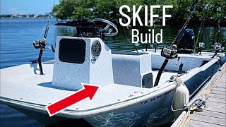 Custom Skiff Build catamaran boat [upl. by Forester]