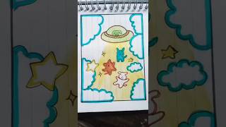 easy drawing idea 🌈✨drawingyoutubeshort [upl. by Dante854]