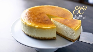 The Best New York Cheesecake Recipe  Emojoie Cuisine [upl. by Hplodur]