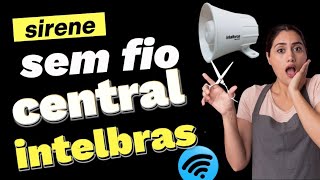 🟢como fazer uma sirene sem fio para central de alarme intelbras [upl. by Saval372]